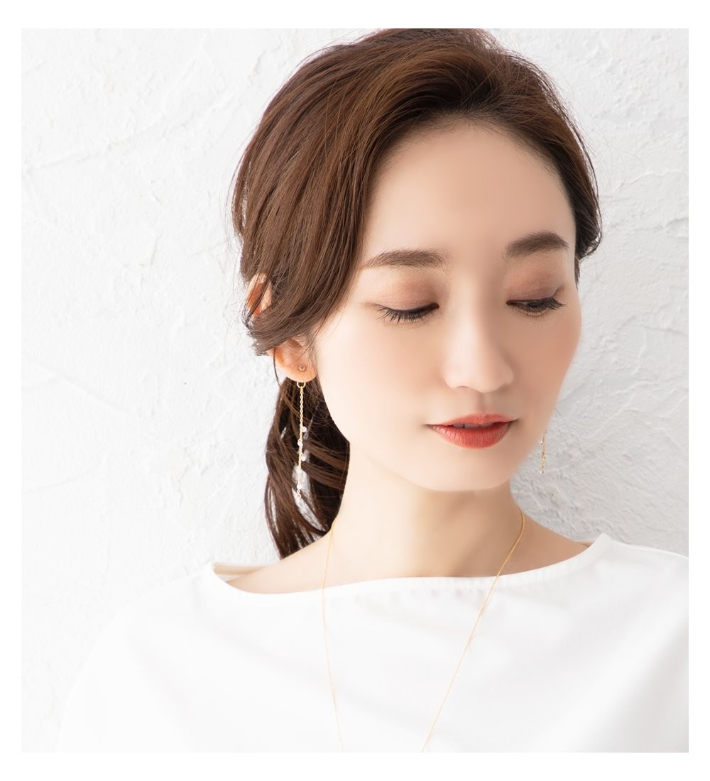 【動くたびに揺れてエレガント♪】CHANEL ロングピアス org.jpg
