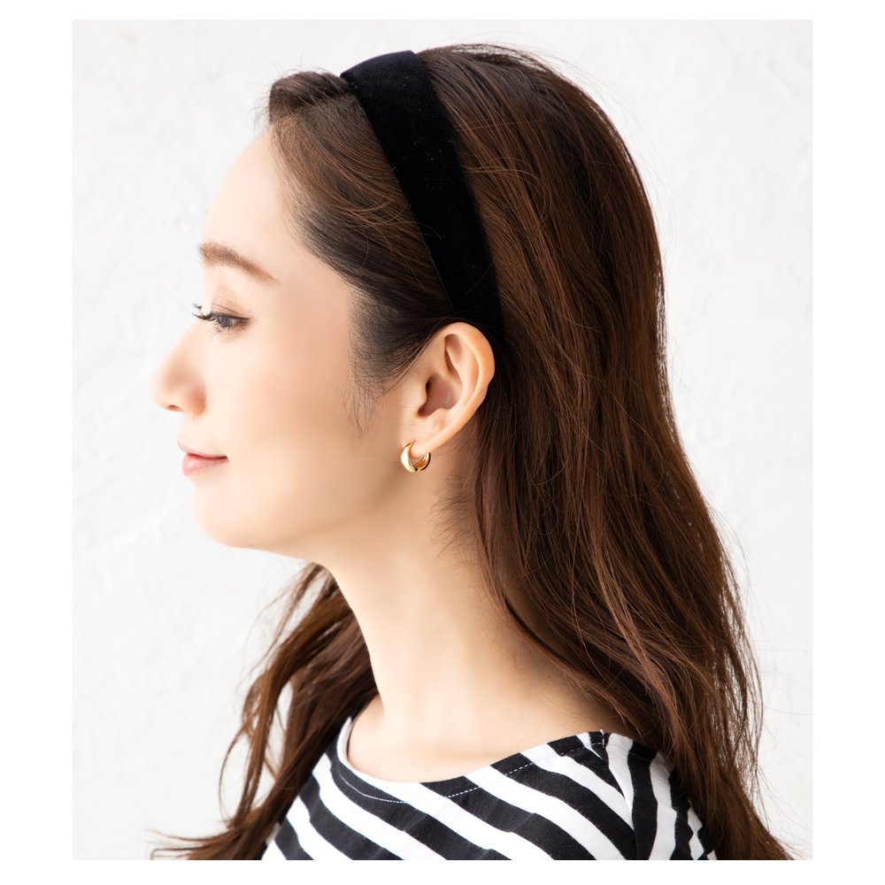 LUDLOW 2024 ベルベット　カチューシャ 未使用 LUDLOW 2024 ベルベット カチューシャ 未使用 LUDLOW 2024 ベルベット