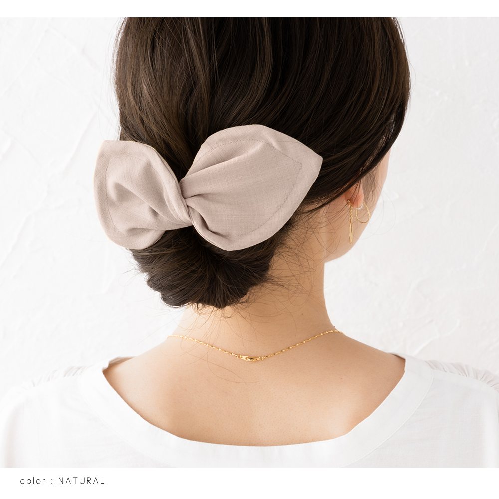 Cream dot. デフトバン 大人っぽい ヘアアクセサリー ワイヤーポニー 
