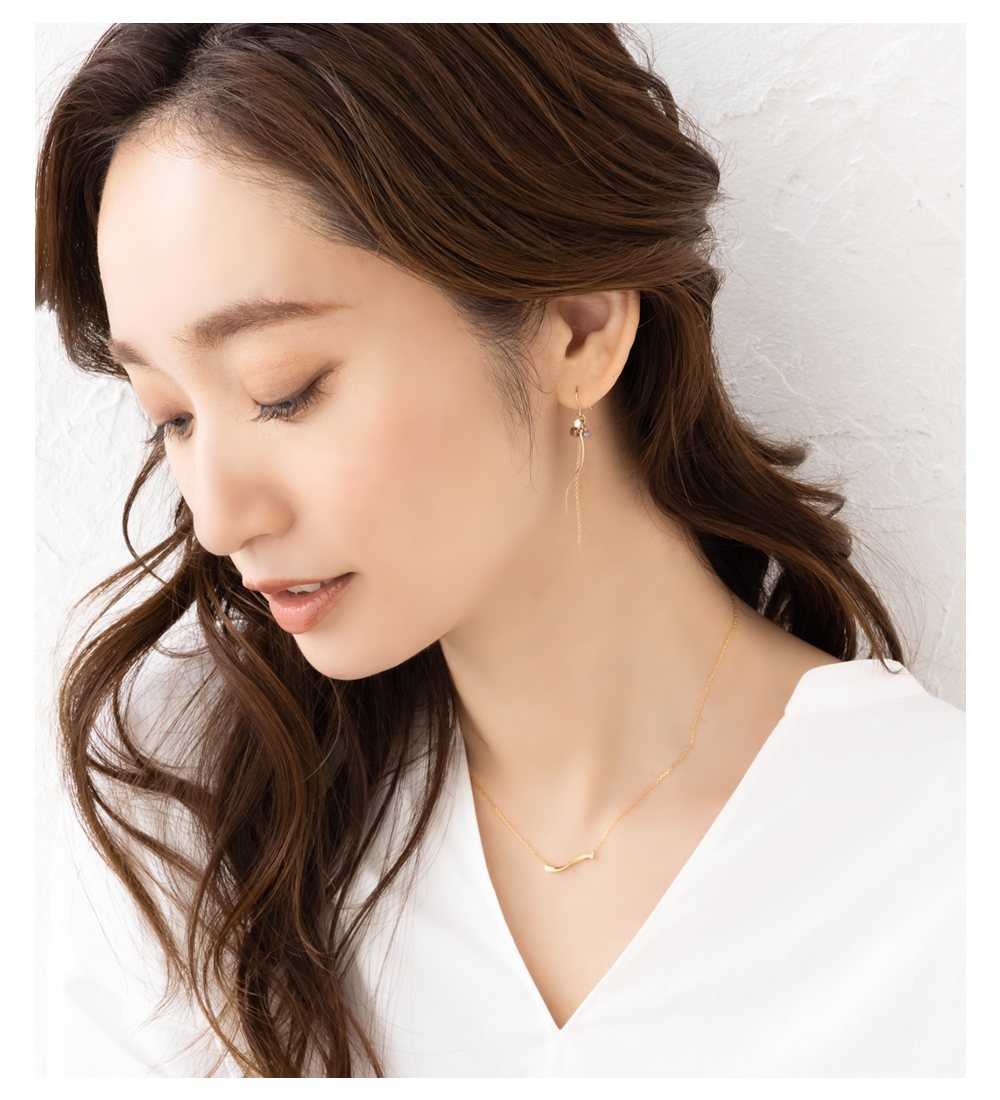 Cream dot. 選べる ピアス イヤリング レディース キュービック