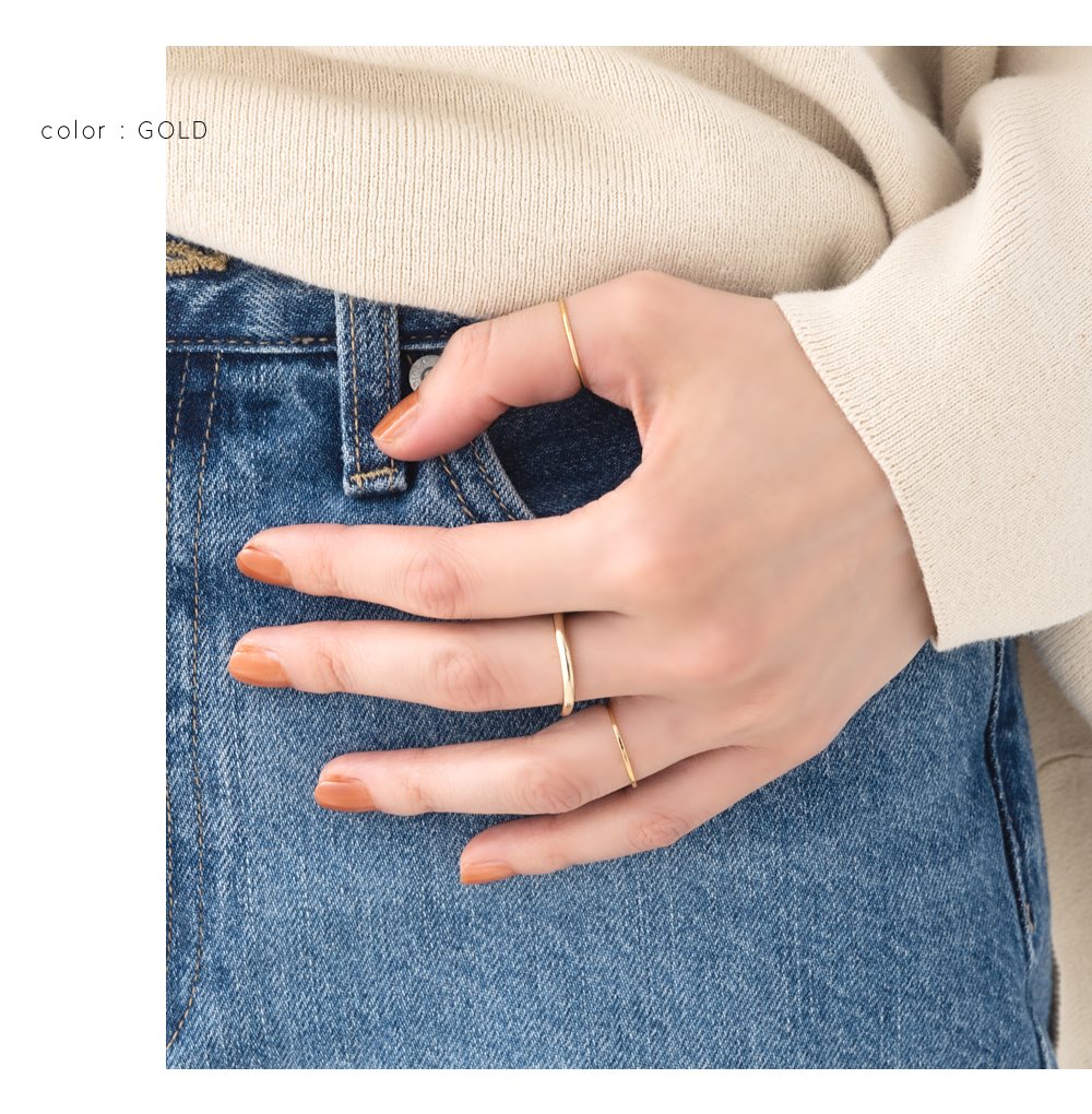 Cream dot. 5点セット リング 指輪 レディース ピンキーリング