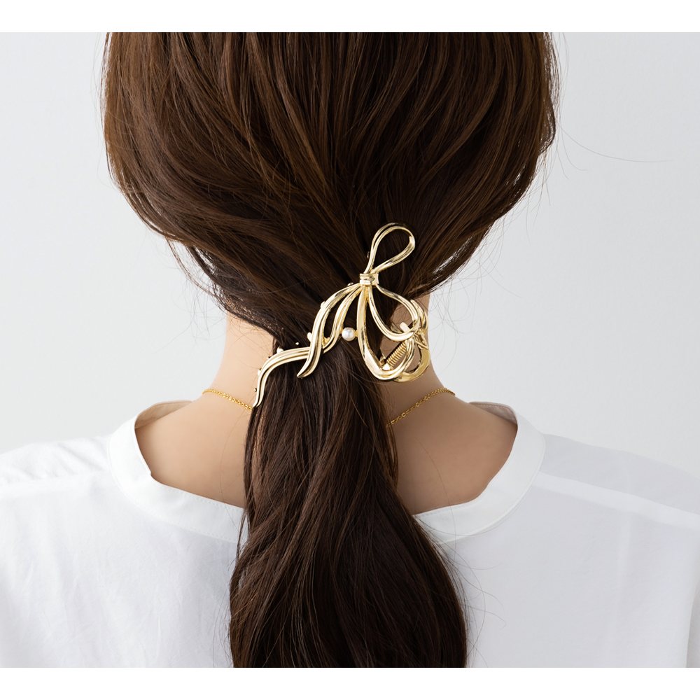 日本未入荷★Hermes希少！存在感バッチリルーリスPMヘアクリップ HERMES エルメス ヘアクリップ ロウリス ルリ PM バレッタ