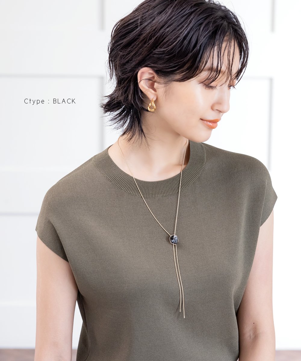 Cream dot. 【本日限定！2点10％OFFクーポン】ネックレス タイ