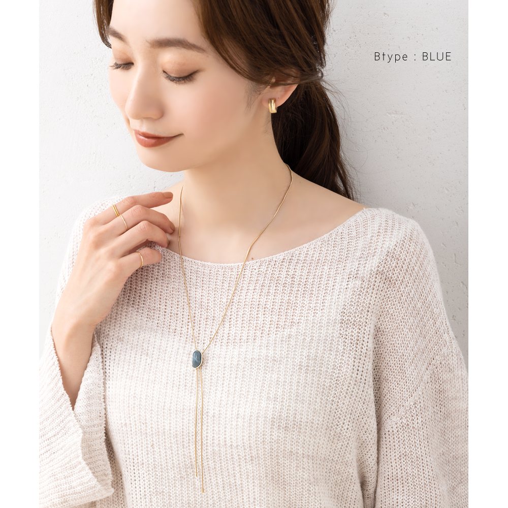Cream dot. 【全品送料無料⇒7月21日23：59迄】ネックレス タイ