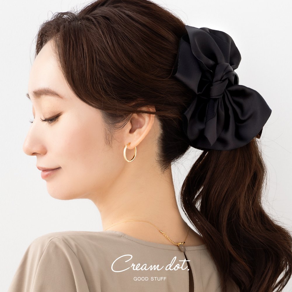 Cream dot.（クリームドット） バンスクリップ ヘアクリップ 大きめ