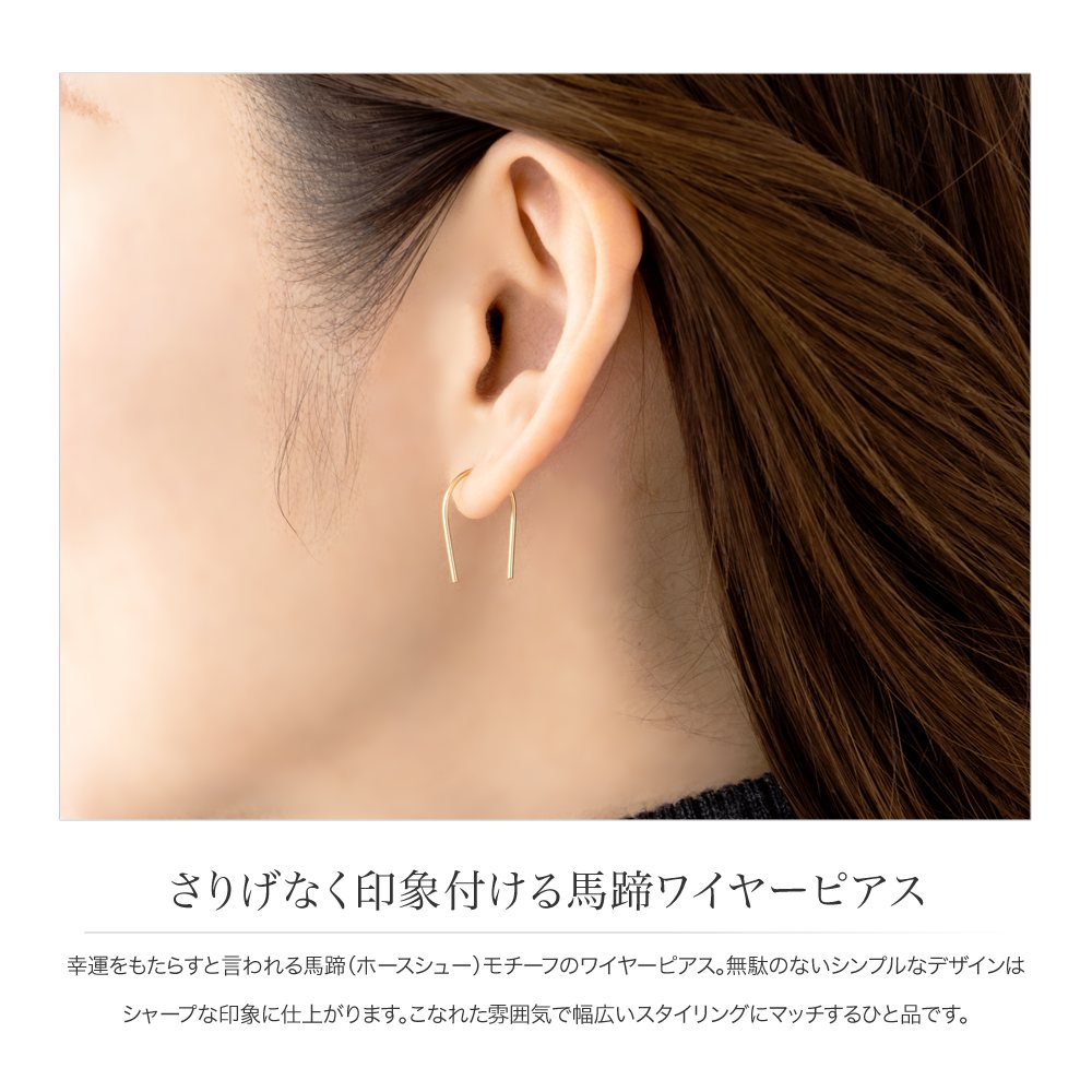 アンティーク　ドルムースピアス　ホースヘッド アンティークドルムースピアスホースヘッド