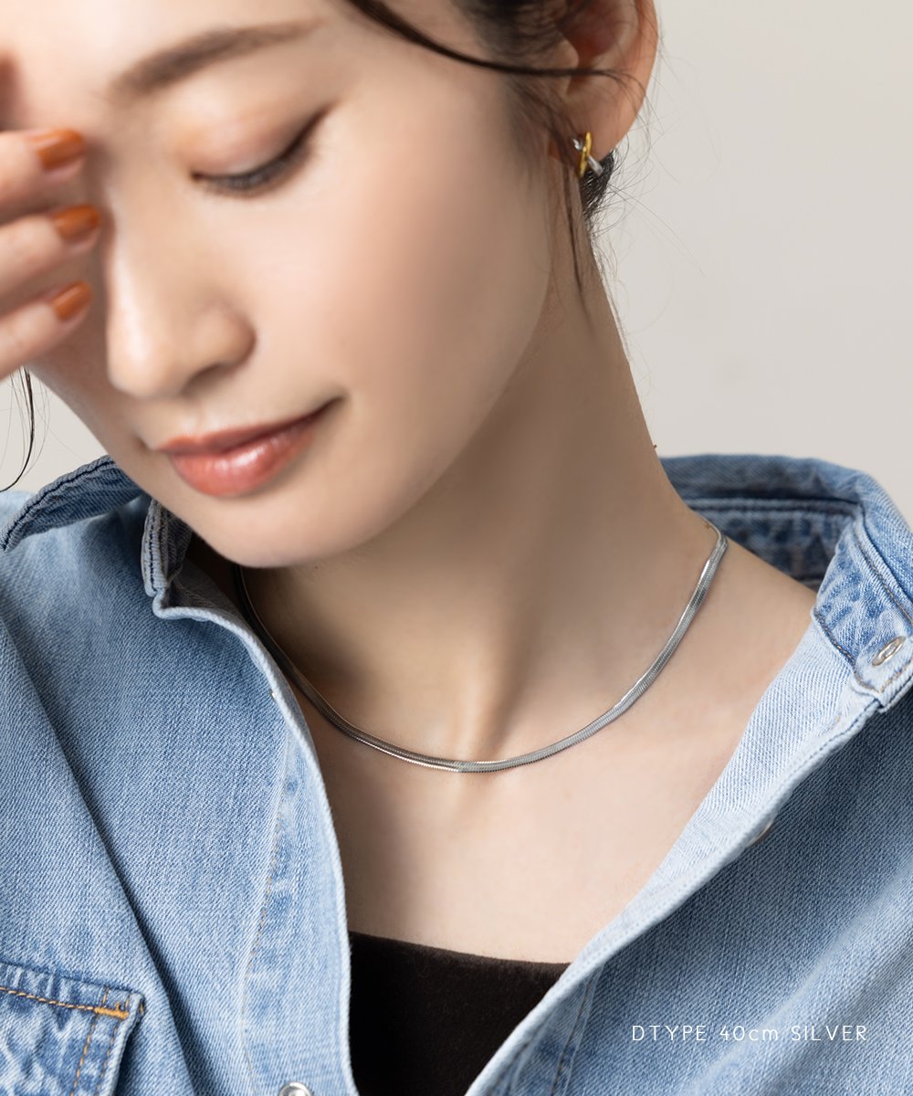 アクセサリー　ネックレス まと Cream dot.（クリームドット） ネックレス サージカルステンレス 金属