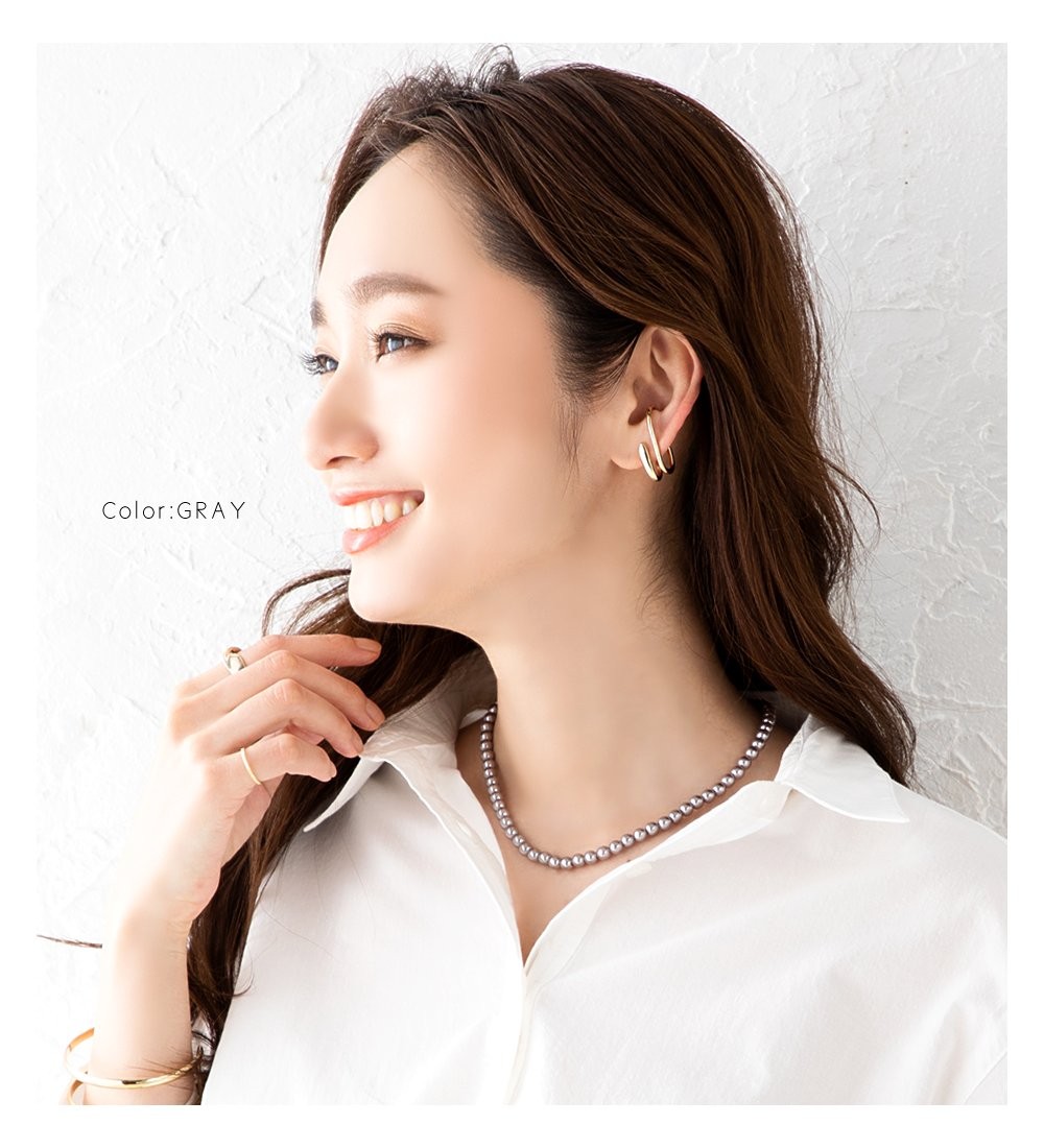 チョッパー✨ディオール　ネックレス　パール　グレー　新品未使用 67b5a19bdec76.webp