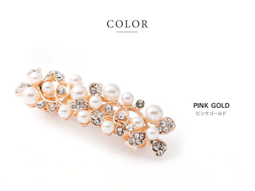Cream dot. バレッタ ヘアクリップ ヘアアクセサリー 髪留め