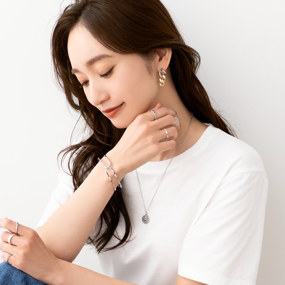Cream dot. ステンレス製 ネックレス 2点セット 金属アレルギー