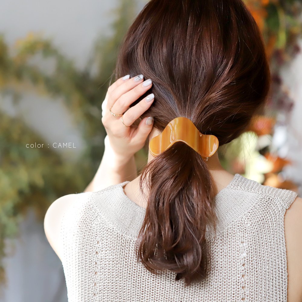 DIESEL ディーゼル ベロアヘアクリップ ヘアアクセサリー 新品未使用 Cream dot.（クリームドット） ヘアクリップ 大きめ しっかり留まる