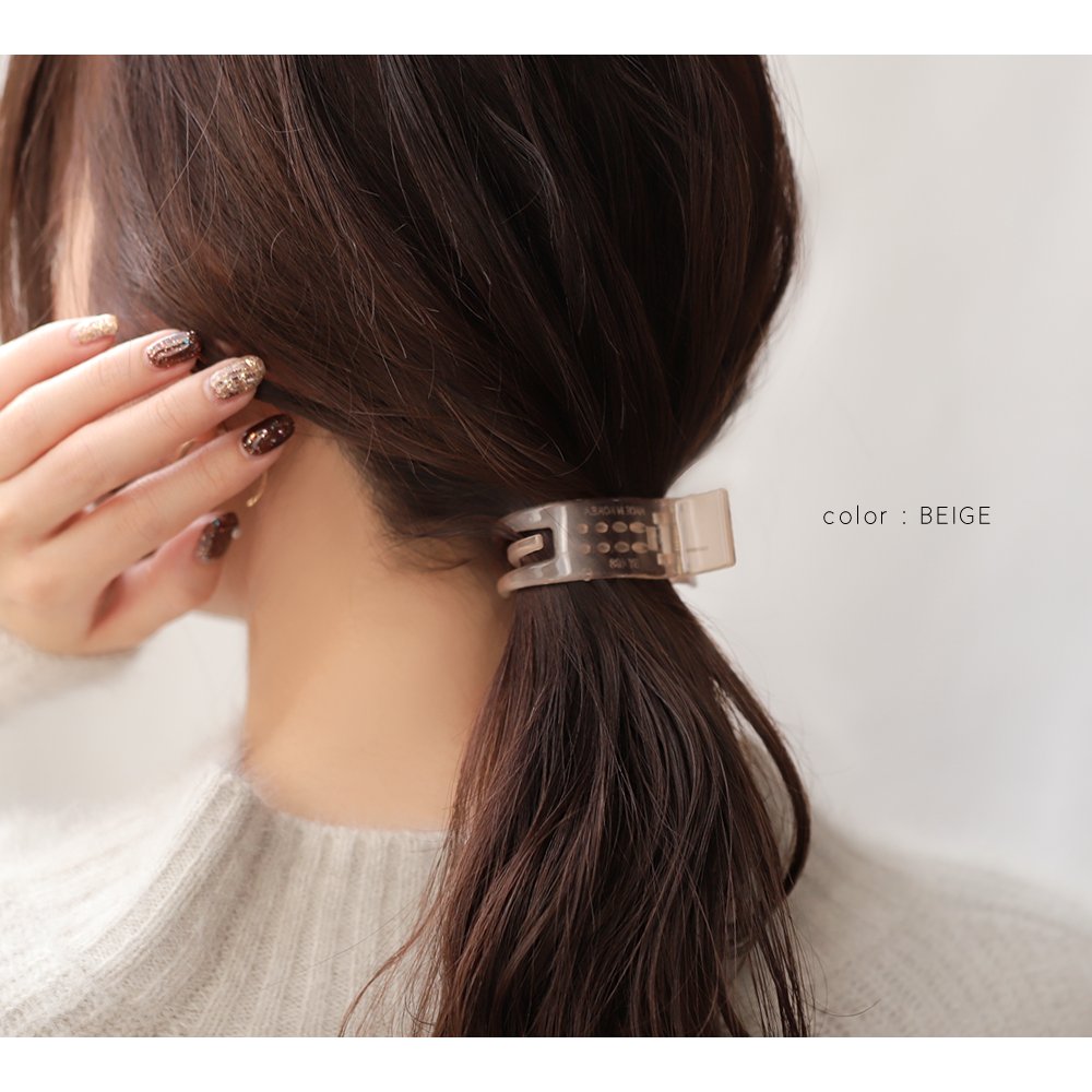 Cream dot. ヘアクリップ ヘアアクセサリー 髪留め まとめ髪