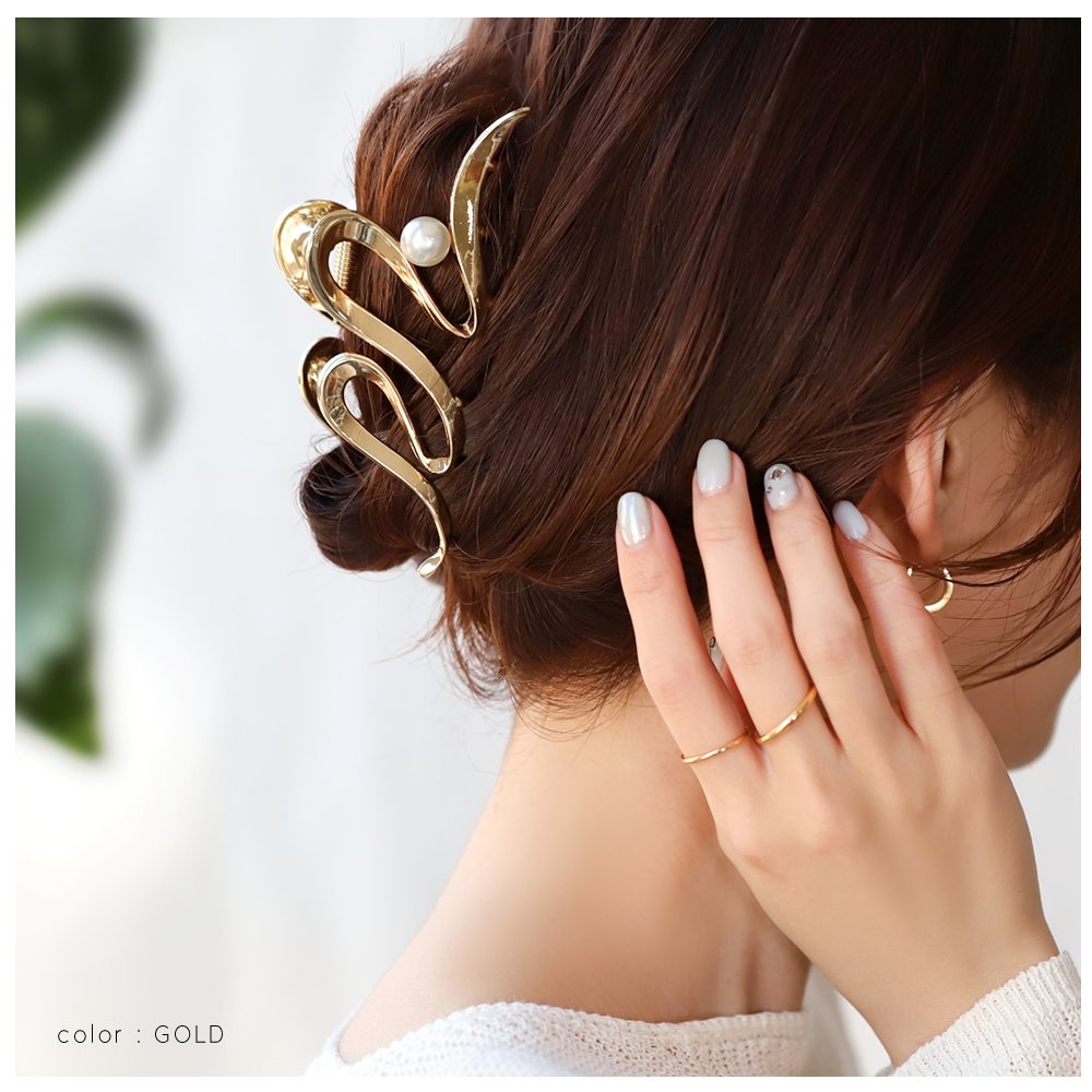 Cream dot.（クリームドット） ヘアクリップ しっかり留まる バンス