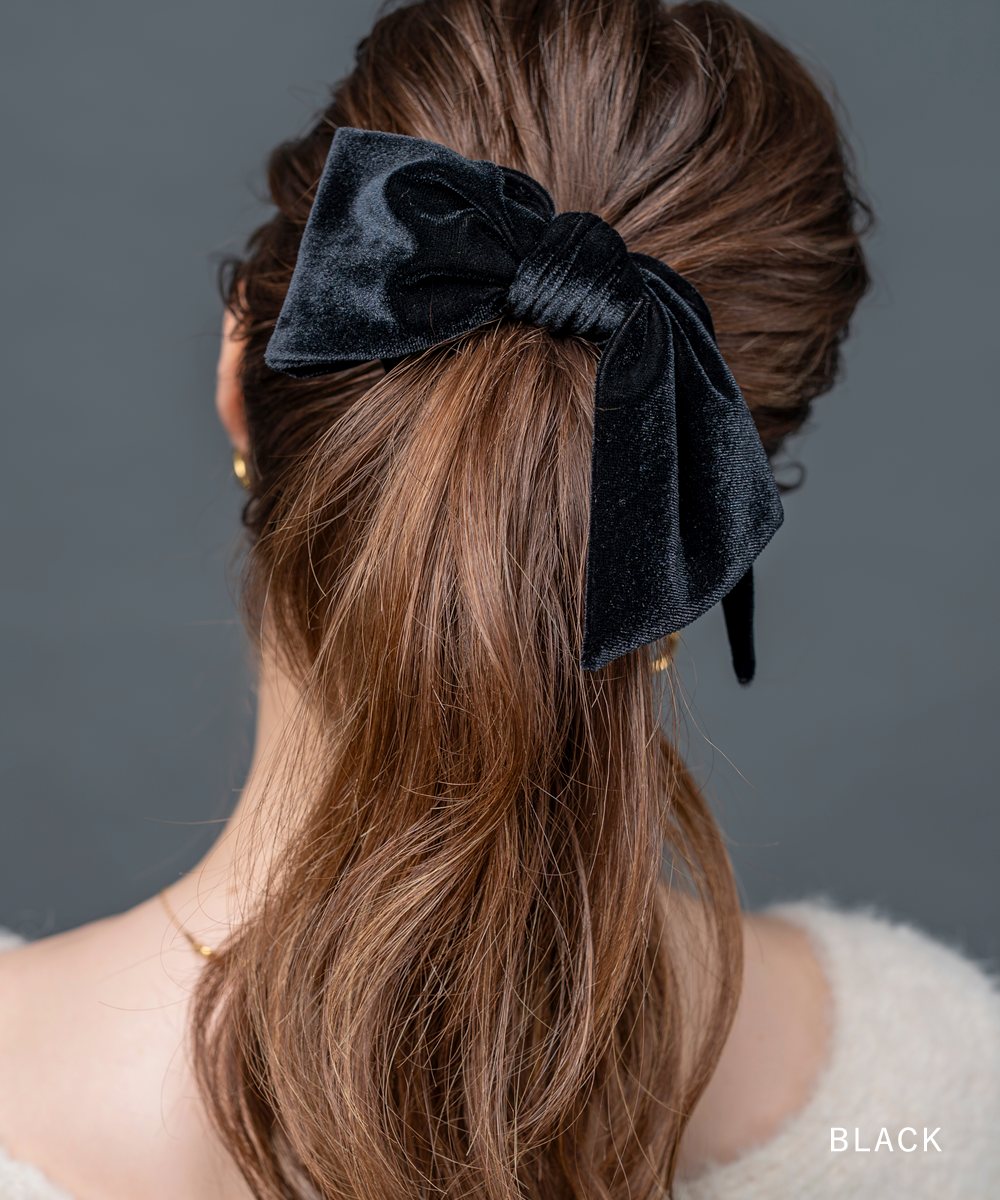 【匿名配送】HERME'Sエルメス　ヘアアクセサリー　シュシュ　リボン❤︎ 匿名配送】HERME´Sエルメス ヘアアクセサリー シュシュ リボン❤︎