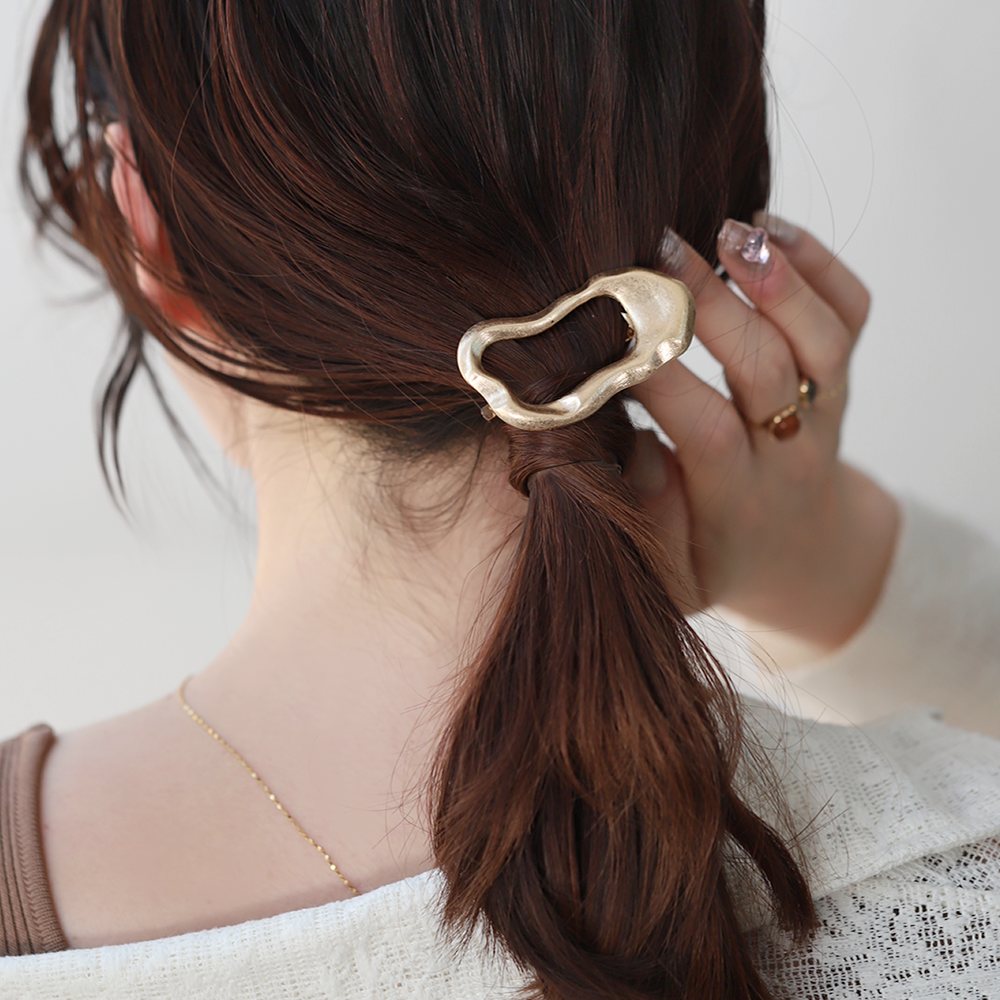 Cream dot.（クリームドット） ヘアピン ヘアクリップ オーバル 変形