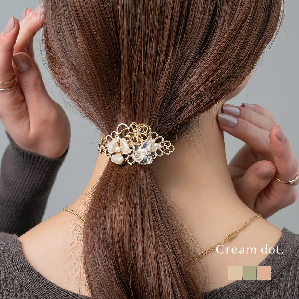 Cream dot.（クリームドット） 【最大30％OFF×全品送料無料】ヘアゴム