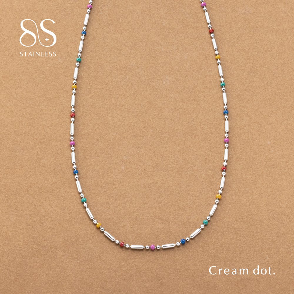 Cream dot.（クリームドット） サージカルステンレス ネックレス 金属