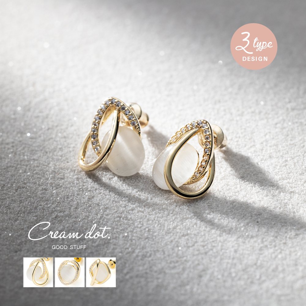 ミニサークル ジルコニウム キャッチピアス HALO サージカル]グラス オパール 蝶 16G (3Color)ボディピアス
