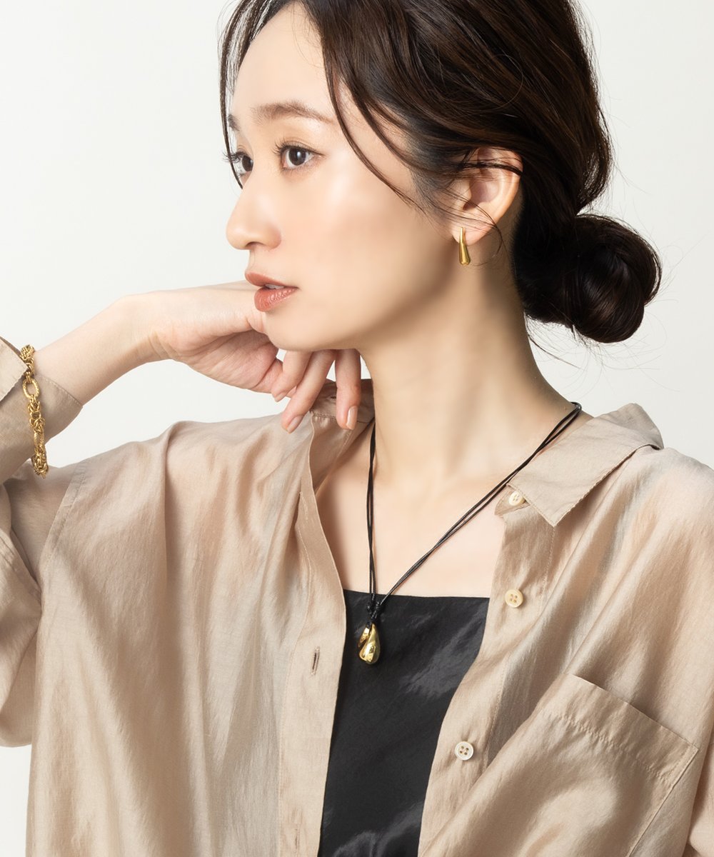 Cream dot.（クリームドット） ネックレス ロング レザーコード コード