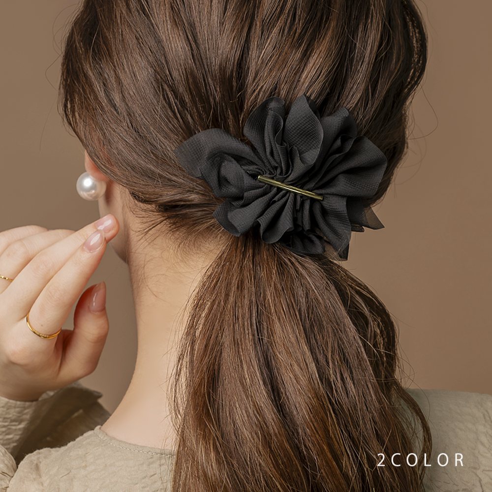 TEN. ヘアクリップ　ヘアピン バレッタ　ゴールド　ディムバレッタ GD-S- ディムバレッタ GD-M-