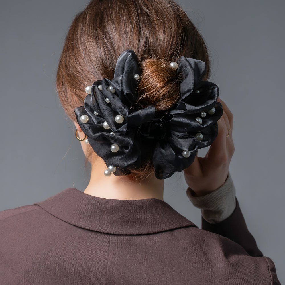 Cream dot.（クリームドット） バンスクリップ ヘアクリップ リボン