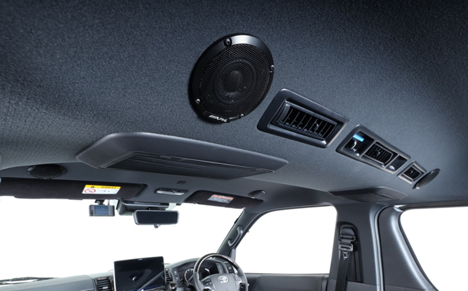 新品未使用　ALPINE ルーフスピーカー SPM-50C ALPINE SPM-50C アルパイン 5cm ルーフスピーカー : カー用品の
