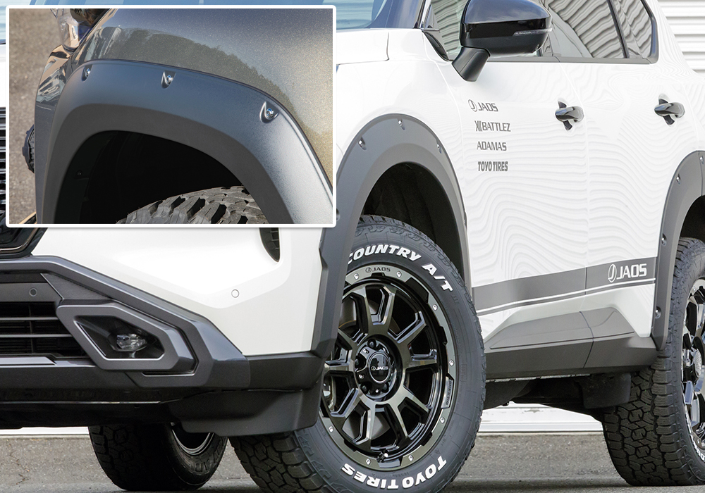 JAOS（ジャオス） フェンダーガーニッシュ type-X B135446TB タフ