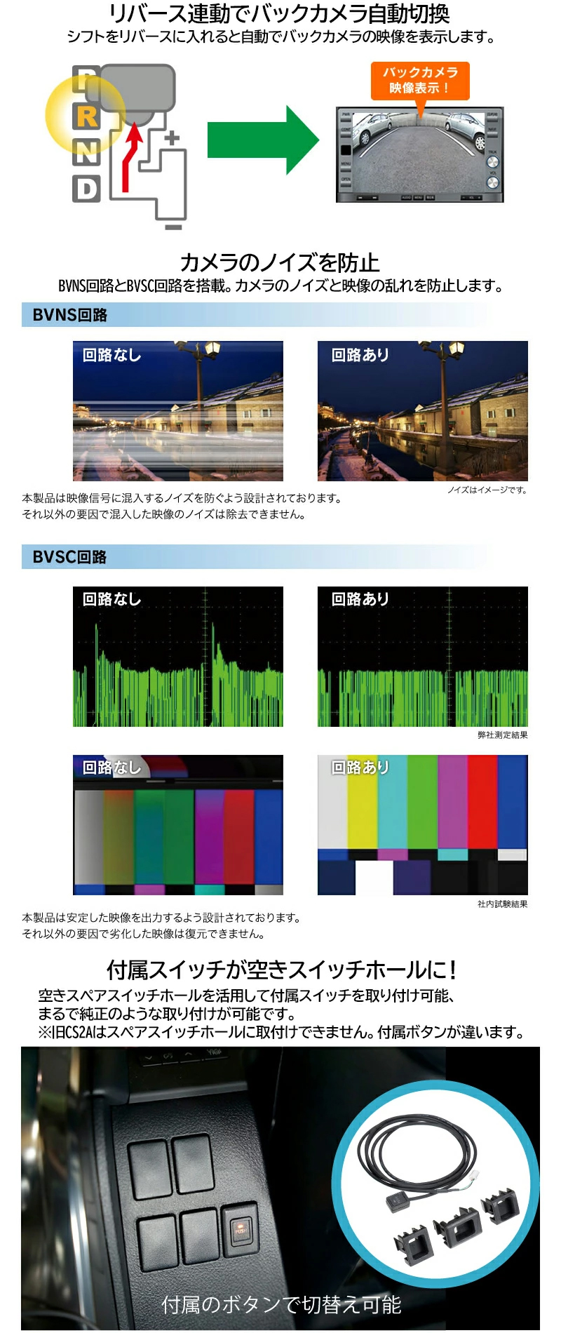 在庫あり即納!!】Beat-Sonic ビートソニック CS1A カメラセレクター バックカメラ入力だけのナビにフロントカメラを追加可能!! :  beat-sonic-cs1a : クレールオンラインショップ - 通販 - Yahoo!ショッピング