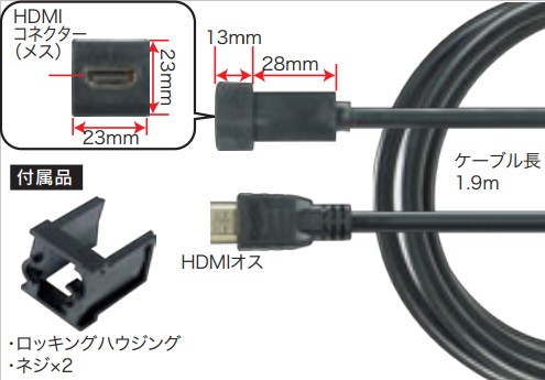 Beat-Sonic ビートソニック USB13 スペアスイッチホール用 USB延長