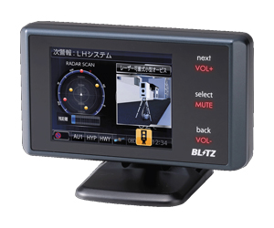 ブリッツ レーザー＆レーダー探知機 TL242R Touch-LASER OBD2対応 2.4 