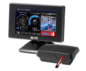 ブリッツ レーダー探知機 TL402R Touch-LASER OBD2 無線LAN 