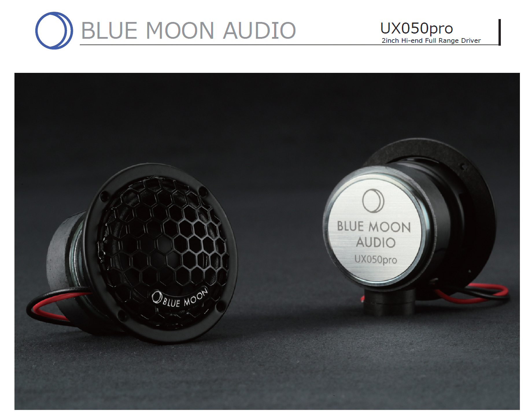 ブルームーンオーディオ UX050pro 2インチ ハイエンドフルレンジ