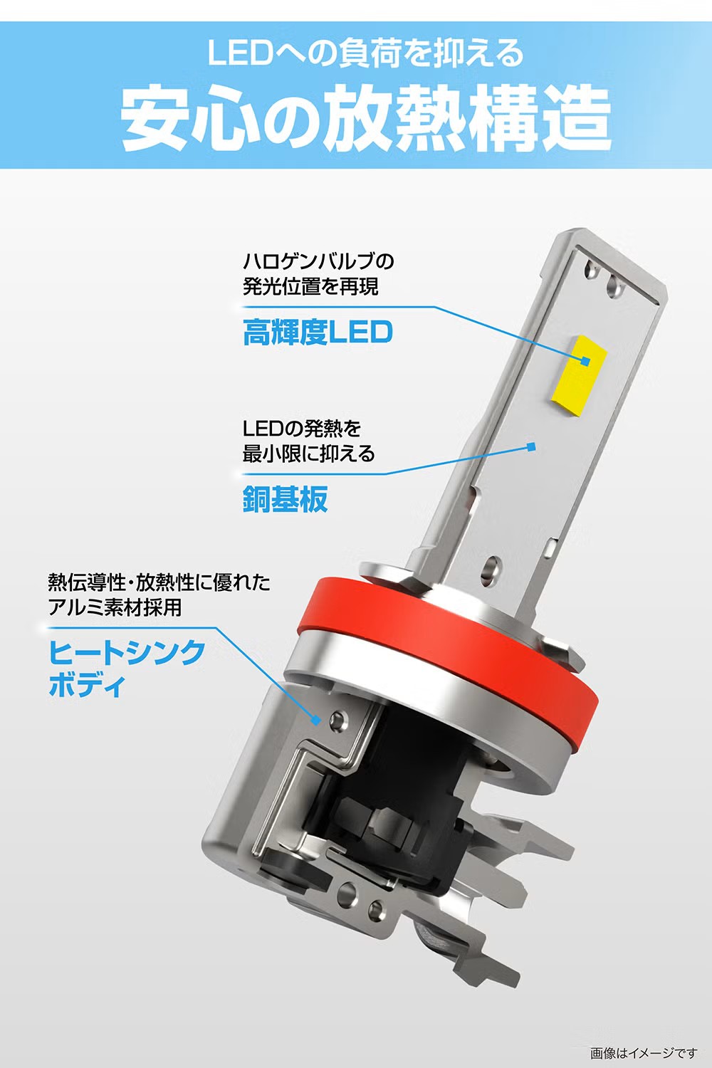 カーメイト（CARMATE） BW5082 GIGA LEDヘッド&フォグバルブC4000