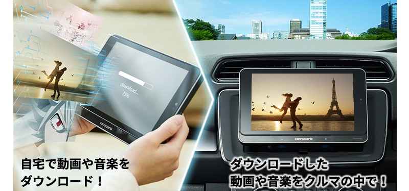 カロッツェリアFH-7600SC+SDA-700TAB8インチタブレット Amazon | Pioneer カーオーディオ FH-7600SC SDA-700TAB専用