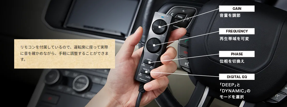 カロッツェリア TS-WX400DA パイオニア シート下取付型パワード