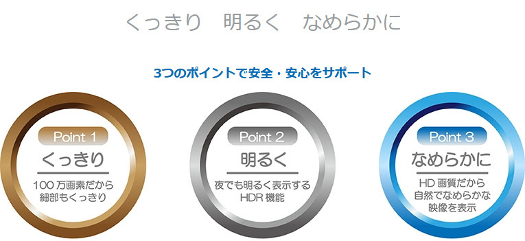 clarion 【在庫あり即納!!】クラリオン CR-8600A HDバックカメラ