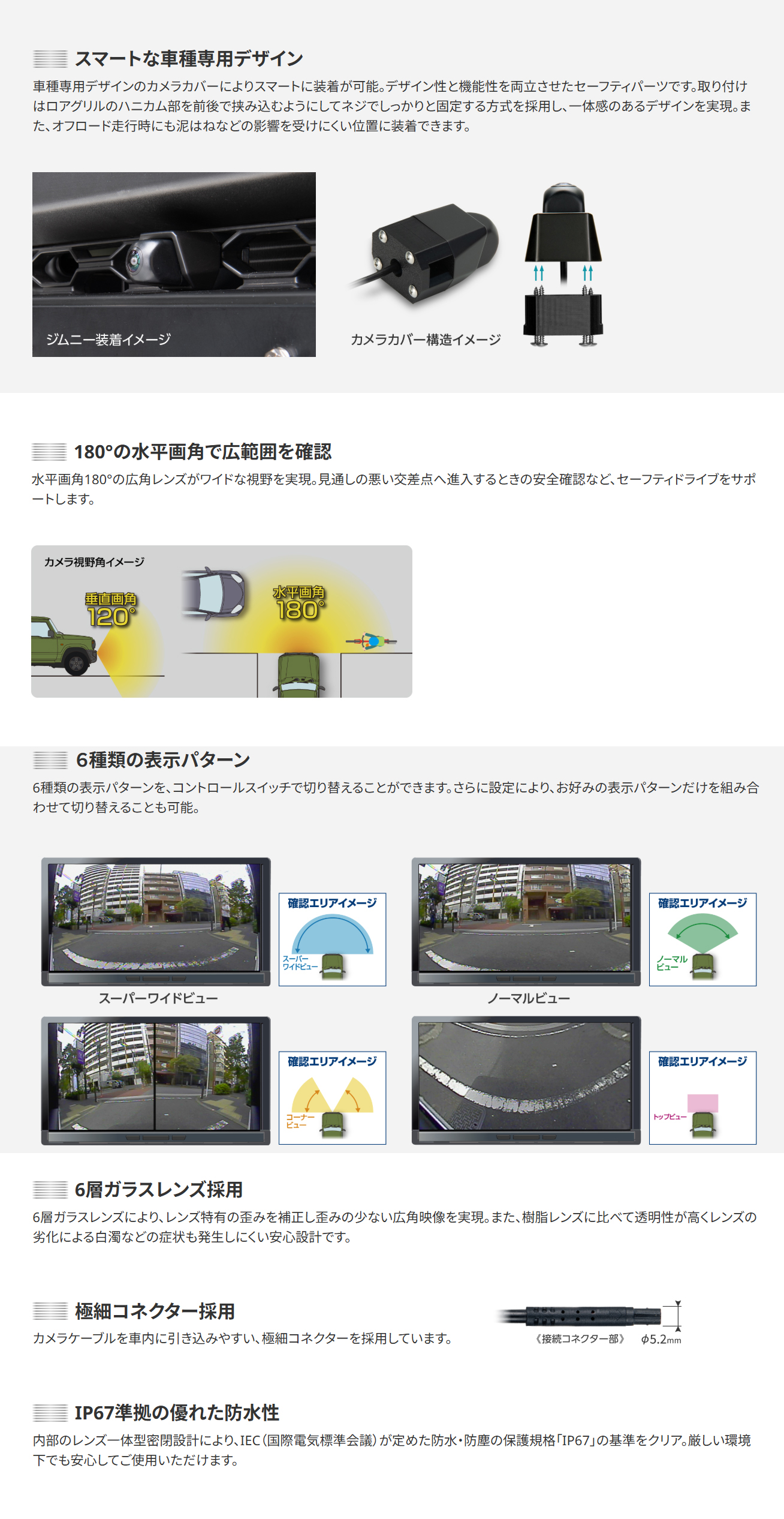Data System（データシステム） FCK-274J3M マルチVIEW フロントカメラ