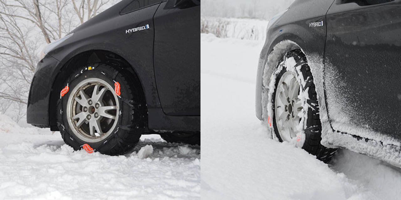 【雪道未使用】タイヤチェーン　T-LOCK EM20 225/60R18など エフ.イー.シーチェーン エコメッシュ Tロック2 非金属チェーン