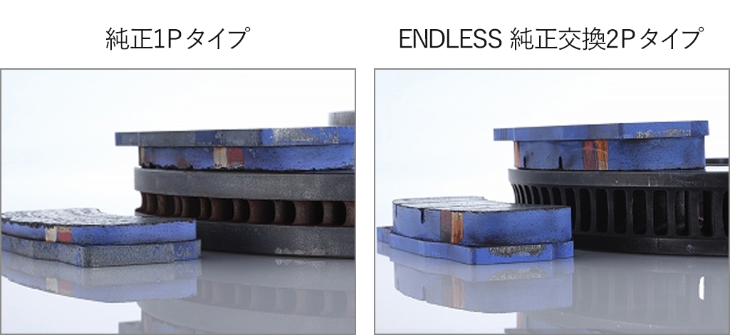 ENDLESS（エンドレス） ブレーキローター 左右 フロント 2枚セット GR