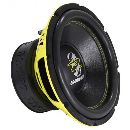 GROUND ZERO グラウンドゼロ GZRW 10XSPL 10インチ(25cm) 2ΩDVCサブウーファー 最大入力:1500W  定格入力:1000W