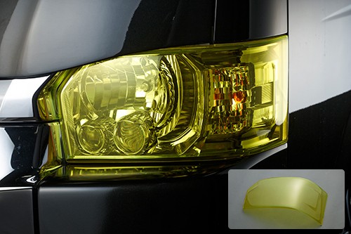 Hearts LCHLC001-BL ヘッドライトカバー 左右セット ブルー 200系