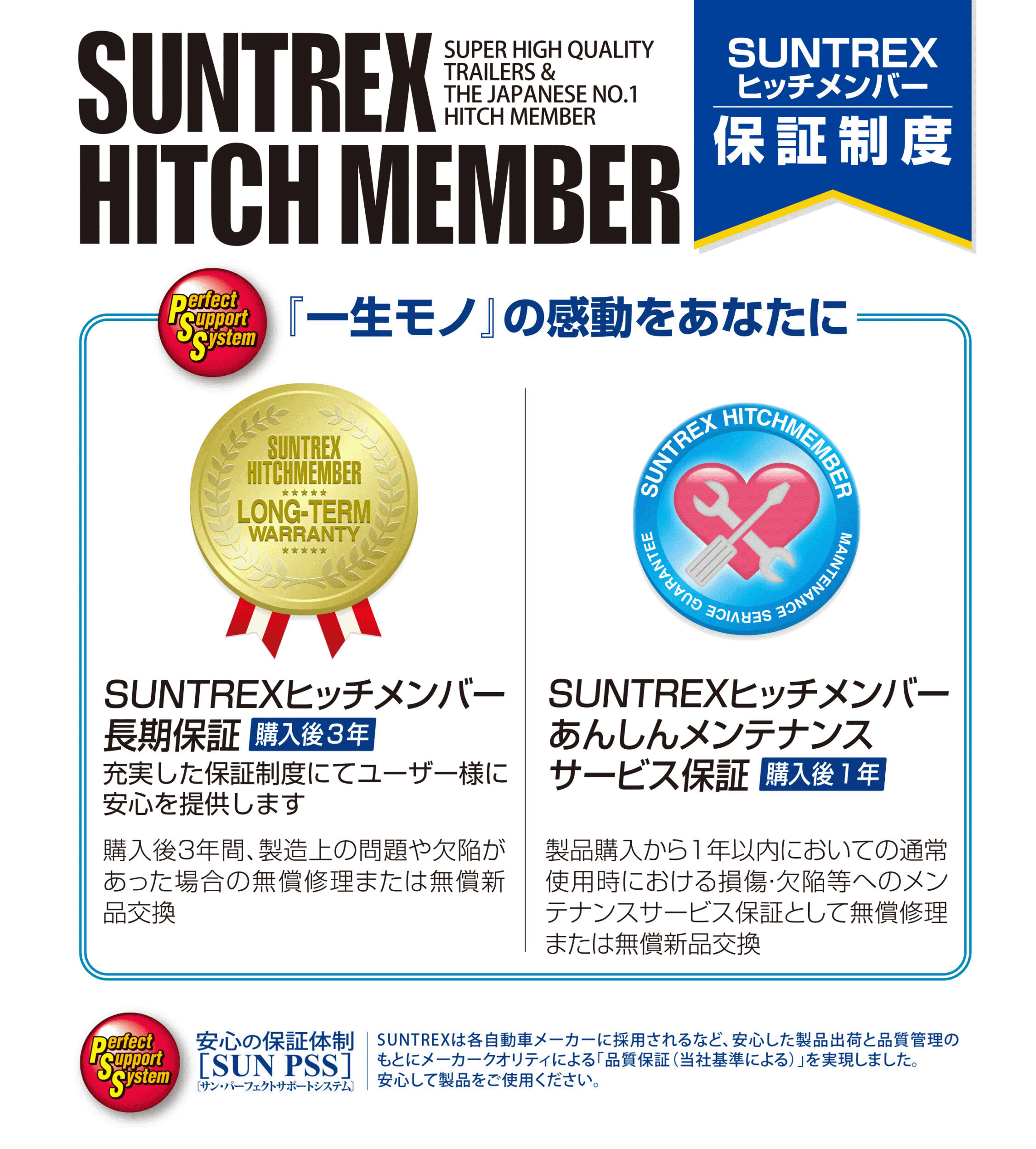 サン自動車工業 SUNTREX TM201810 LIMITED2ヒッチメンバー ニッサン