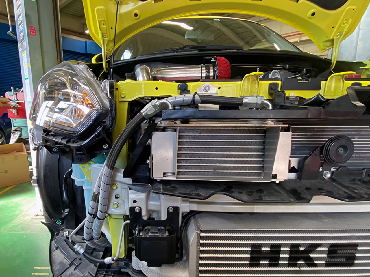 HKS（エッチケーエス） オイルクーラーキット 15004-AS102 ブラック S