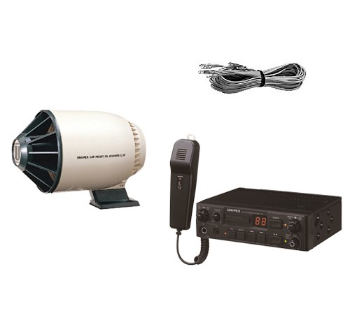 UNI-PEX ユニペックス 24V仕様 10W Cセット 車載アンプ +