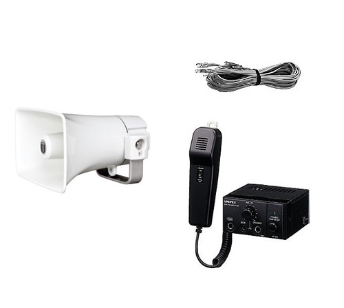 UNI-PEX ユニペックス 12V仕様 10W Cセット 車載アンプ +