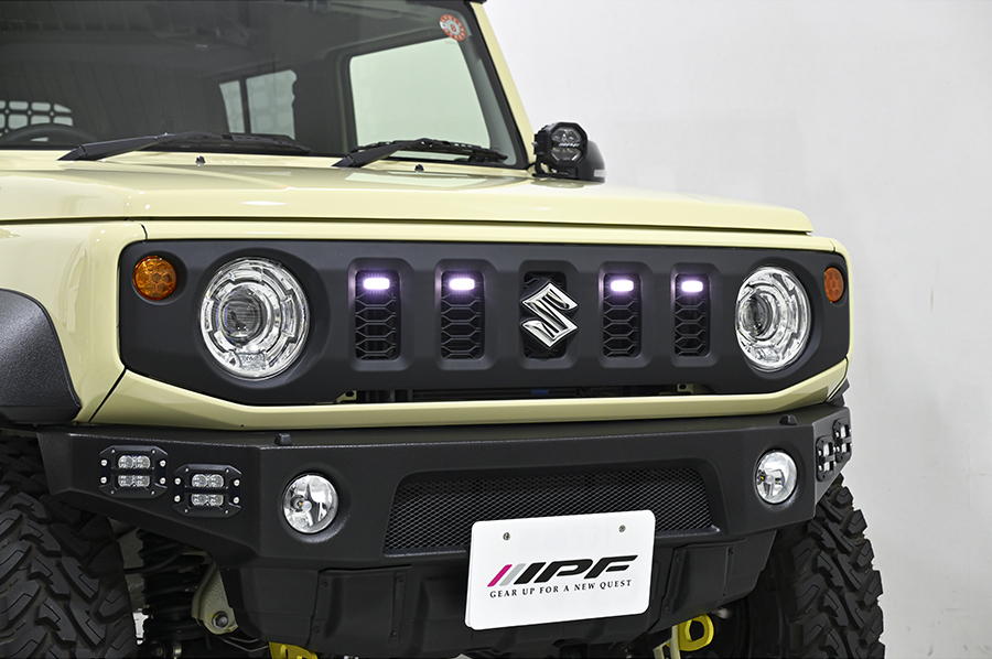 IPF グリルマーカー アンバー 純正グリル用 ジムニー JB64 / ジムニー