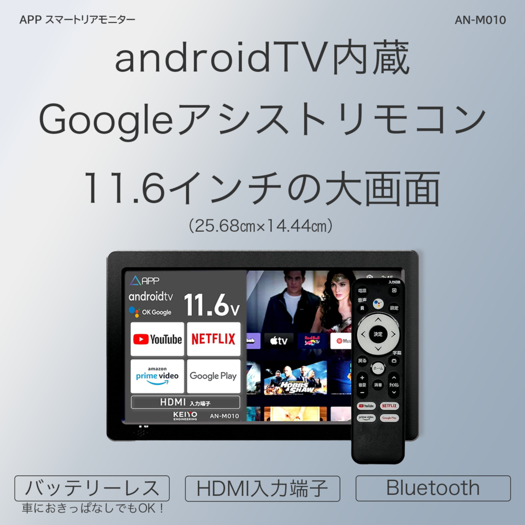 慶洋エンジニアリング KEIYO APP スマートリアモニター AN-M010