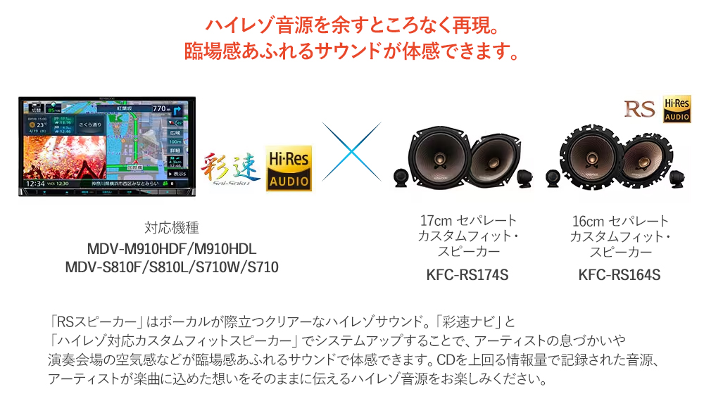 彩速ナビ ケンウッド type M MDV-M910HDL 9インチ インダッシュ