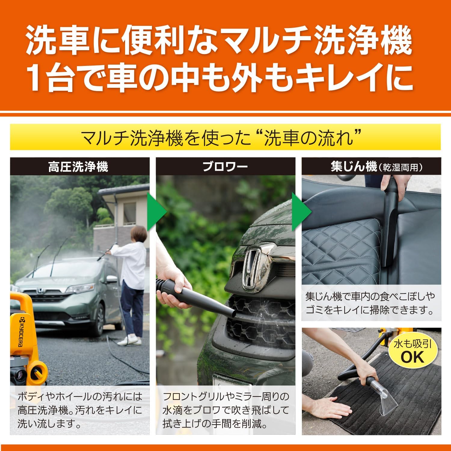 これで最後。新品、未使用。京セラ　マルチ洗浄機KMP-1200 京セラ マルチ洗浄機｜KMP1200｜[通販]ケーズデンキ