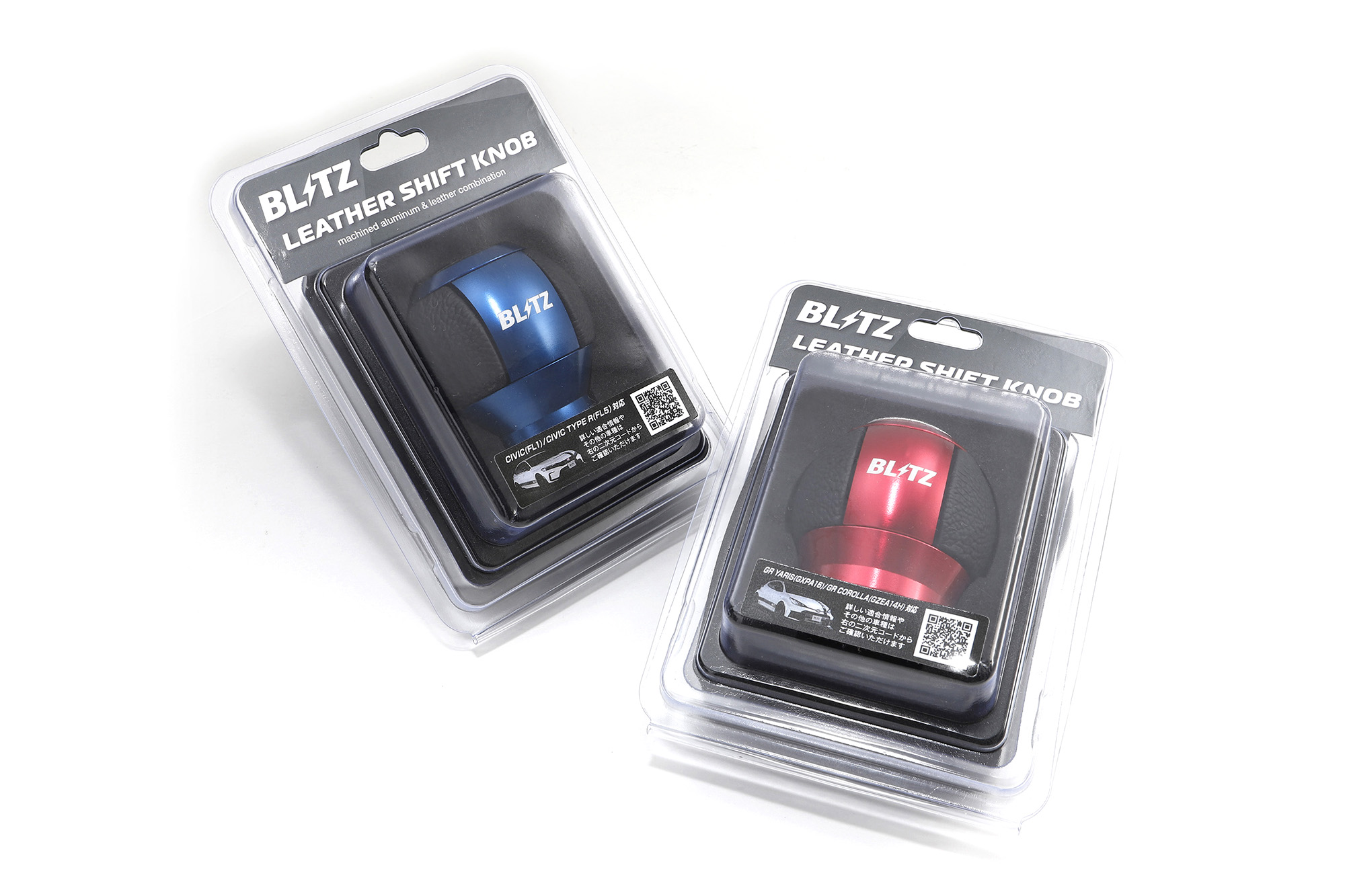 BLITZ（ブリッツ） レザーシフトノブ HONDA 14018 レッド N-ONE